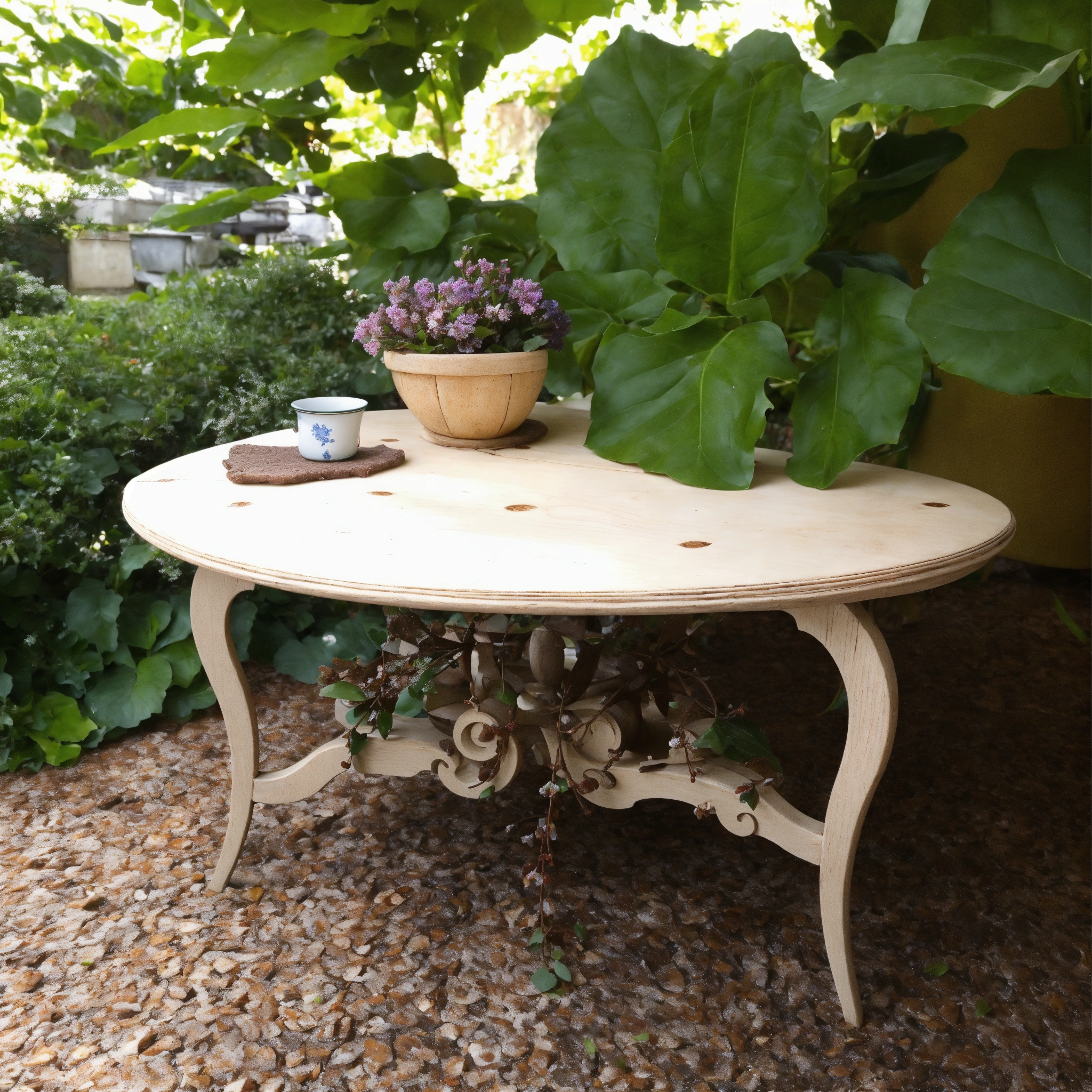 Luonnollinen maalipinta puukalusteessa